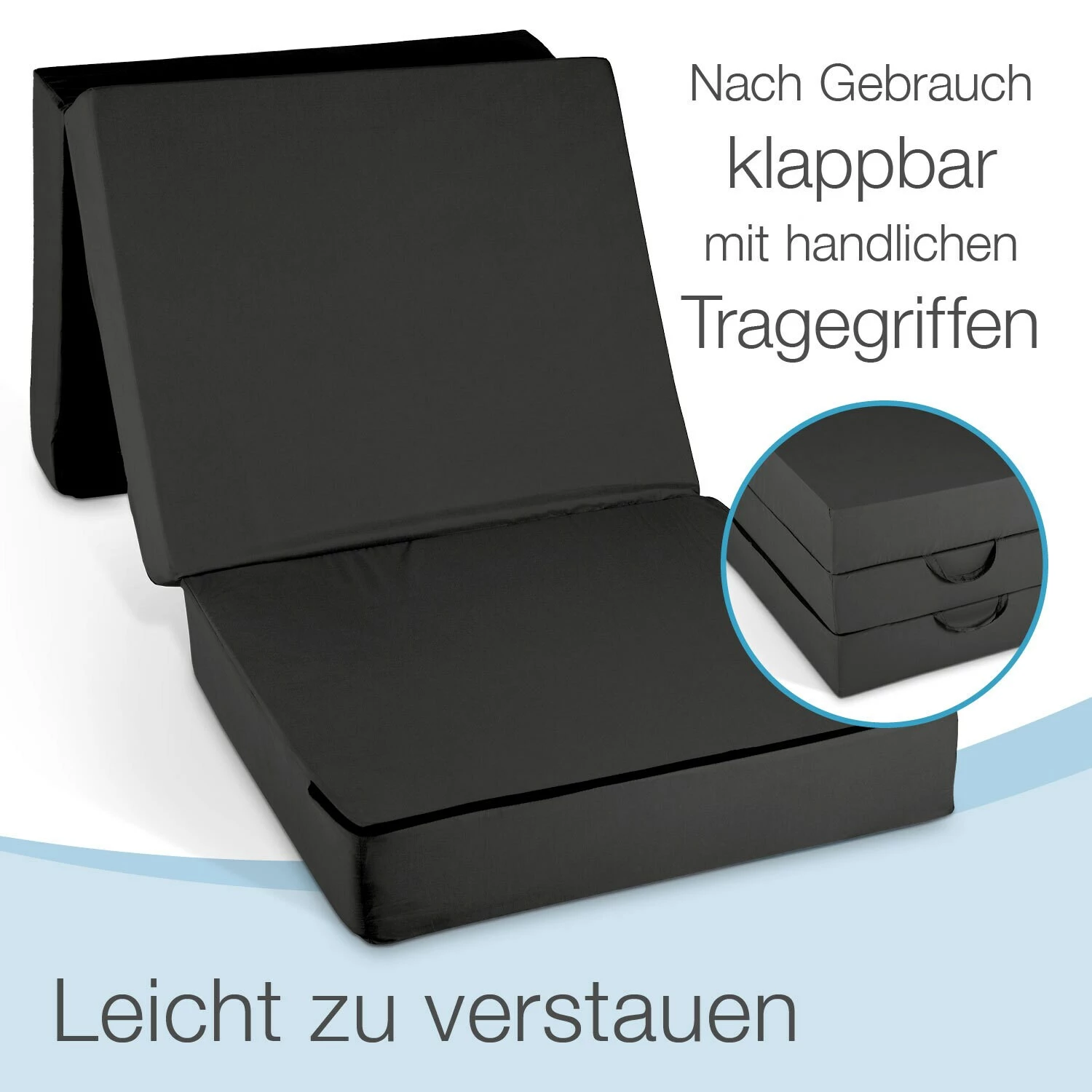 Bestschlaf Gästematratze Deluxe Mit 4 Cm Visko 6 Bestschlaf Gästematratze Deluxe Mit 4 Cm Visko – Bild 6