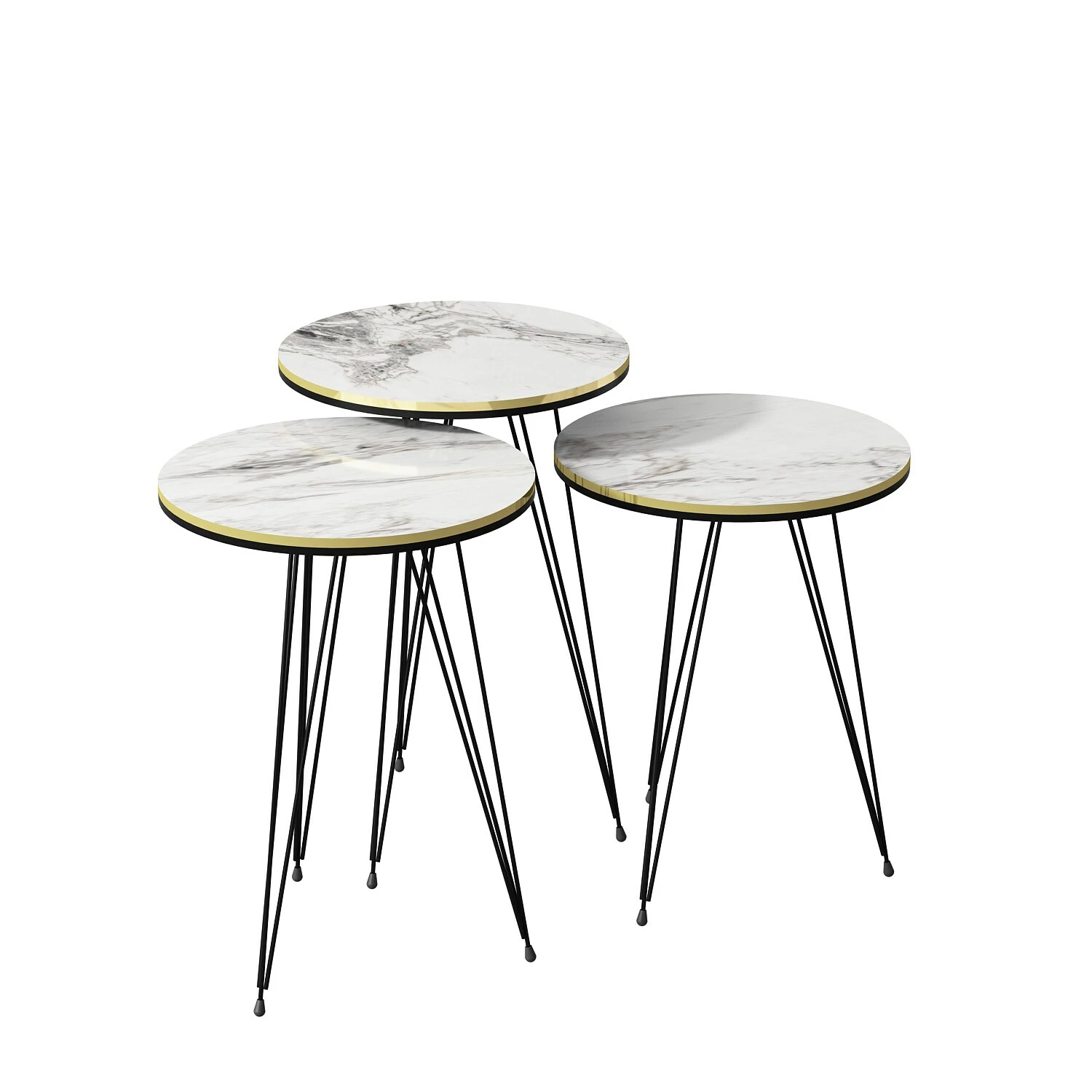 Moebel17 Beistelltisch 3er Set Marmoroptik Weiß 21236207 1 Moebel17 Beistelltisch 3er Set Marmoroptik Weiß 21236207