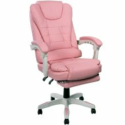 TRISENS Schreibtischstuhl Design Bürostuhl Racing Chair Chefsessel Gamingstuhl Fußstütze