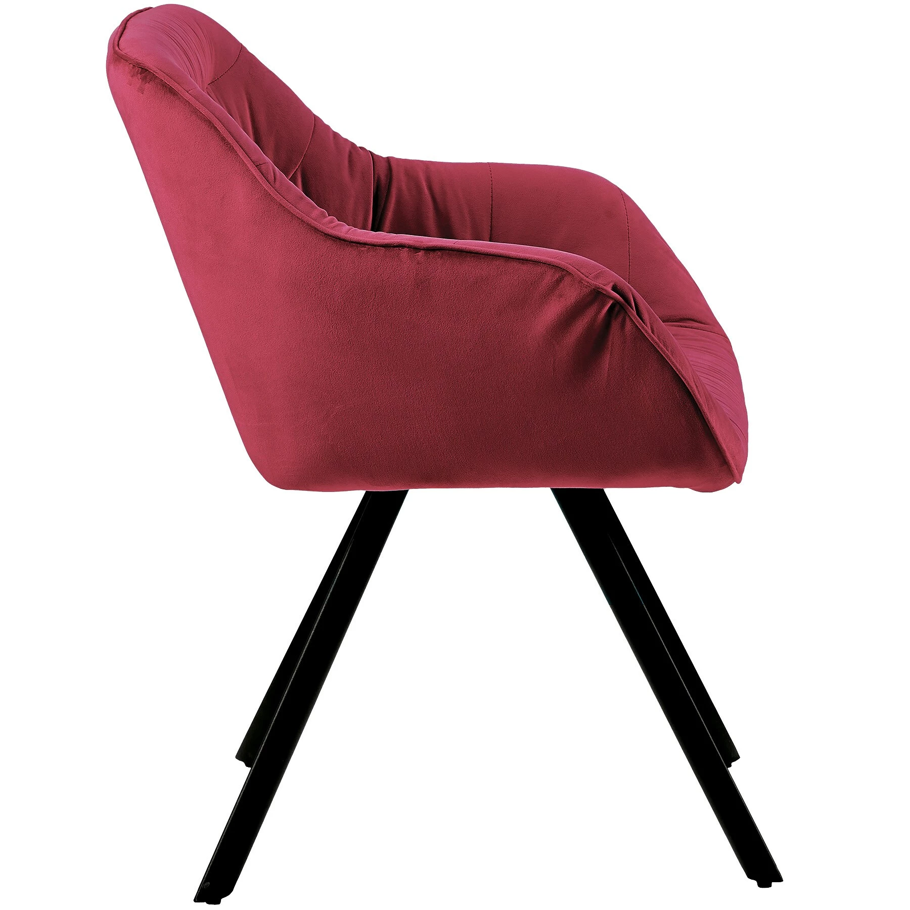 TRISENS Moderne Esszimmerstühle - Schicke Esstischstühle In Velvetoptik Gepolsterte Stühle Für Wohn- Und Esszimmer 3 TRISENS Moderne Esszimmerstühle - Schicke Esstischstühle In Velvetoptik Gepolsterte Stühle Für Wohn- Und Esszimmer – Bild 3