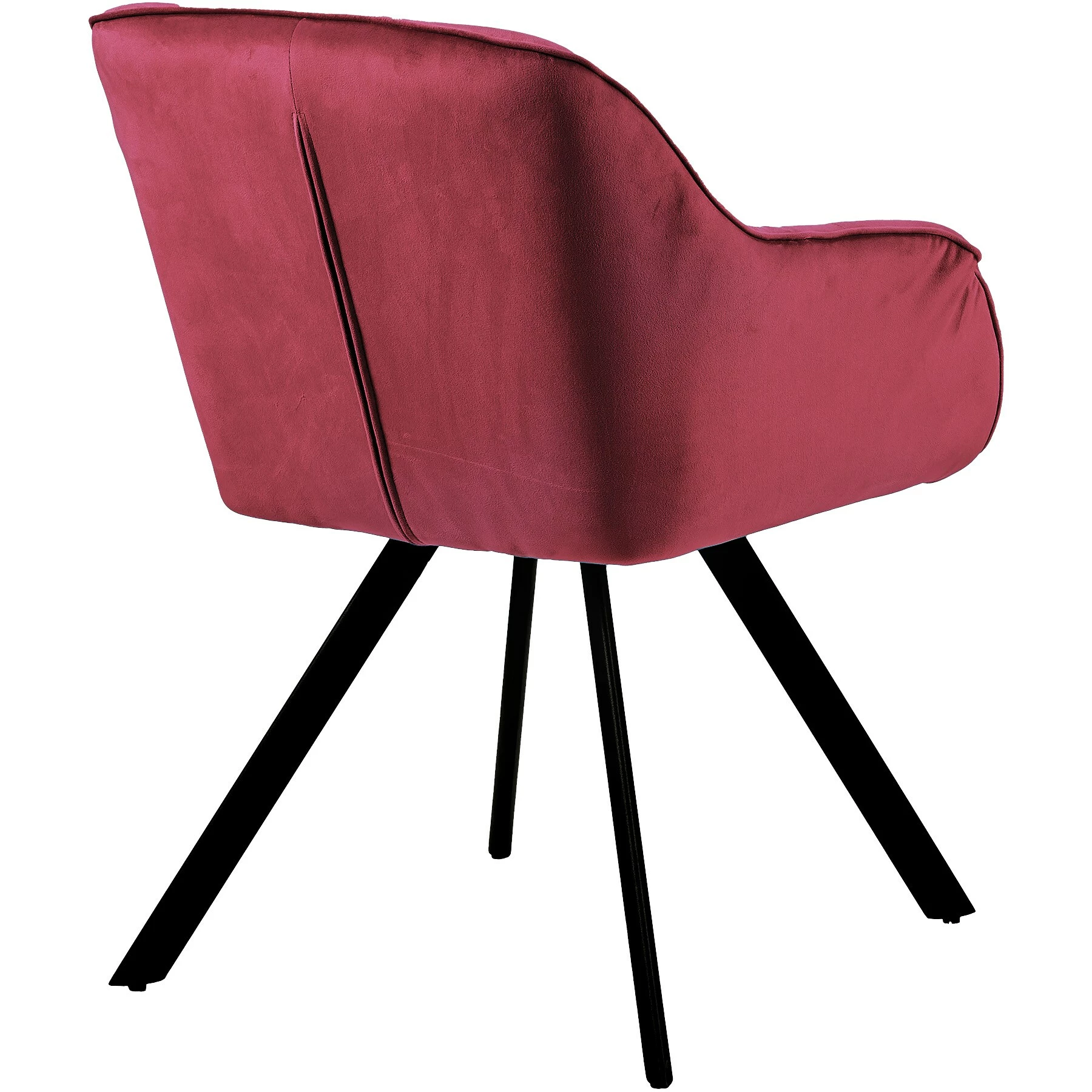 TRISENS Moderne Esszimmerstühle - Schicke Esstischstühle In Velvetoptik Gepolsterte Stühle Für Wohn- Und Esszimmer 4 TRISENS Moderne Esszimmerstühle - Schicke Esstischstühle In Velvetoptik Gepolsterte Stühle Für Wohn- Und Esszimmer – Bild 4