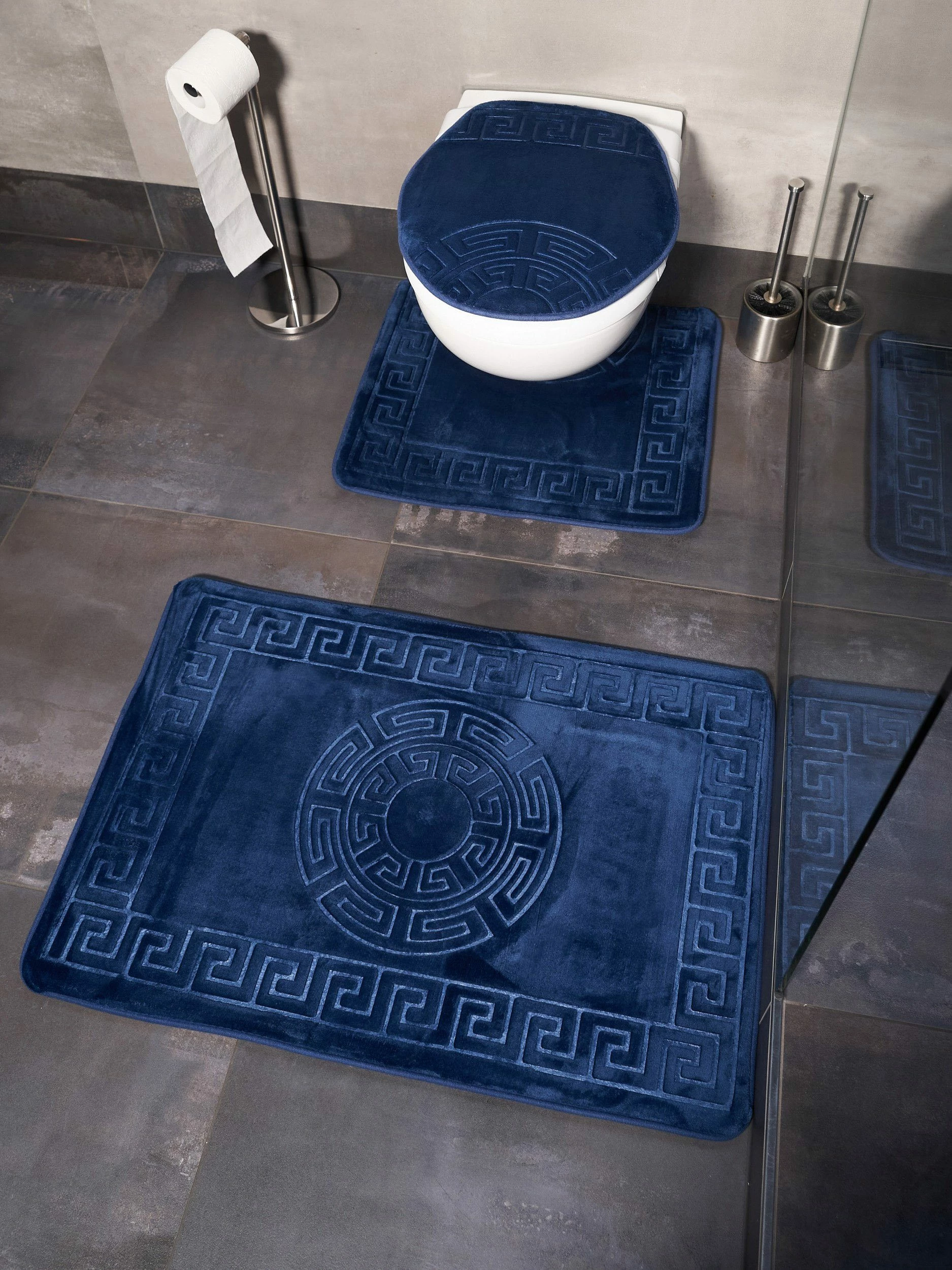 Zellerfeld 3-Teilig Badematte Rutschfest 1 Zellerfeld 3-Teilig Badematte Rutschfest